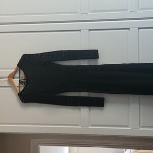 Reformation open back knit dress